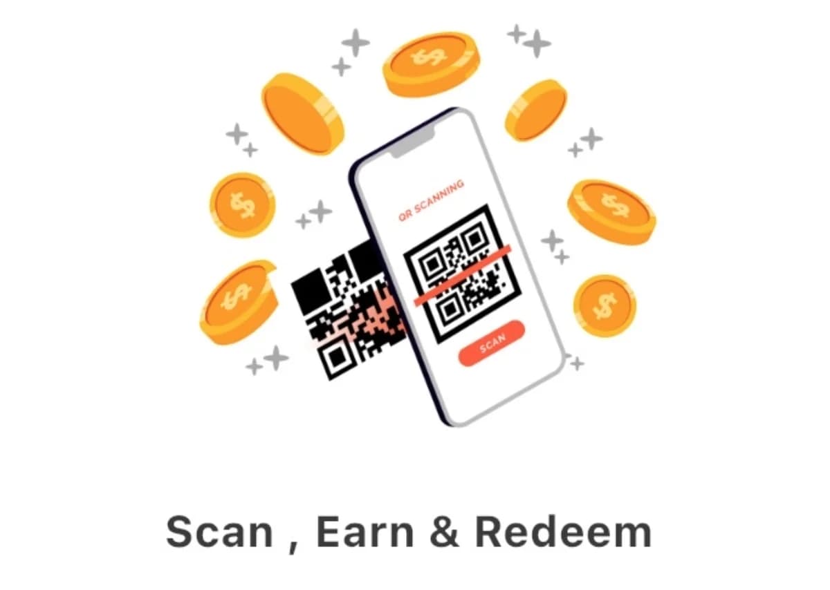 Scan QR Code to Earn Points